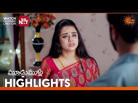 Moodu Mullu - Highlights of the day | Watch full EP only on Sun NXT | 08 Oct 2026 | Sun Gemini