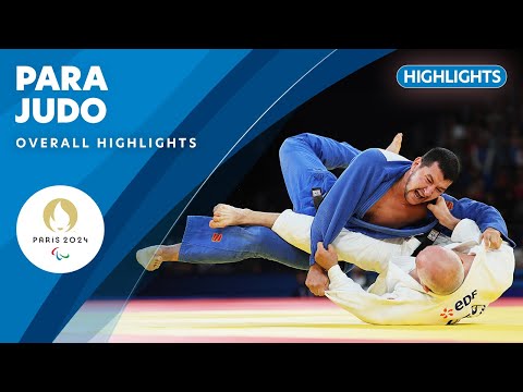 Para Judo Highlights | Paris 2024 Paralympic Games ❤️💙💚