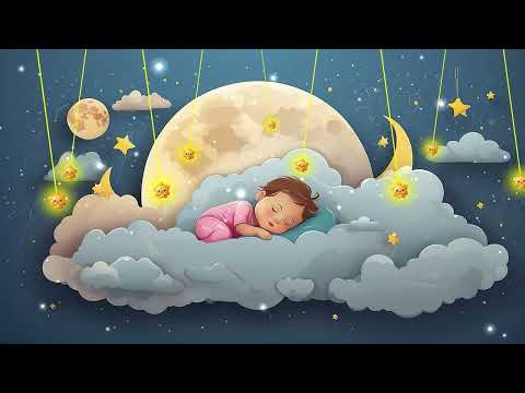 赤ちゃん 寝る ♫必ず２分以内に眠れる睡眠音楽 ♫♫ 睡眠 音楽 ♫♫ 眠くなる曲+寝息の音 lullaby music breathing & music box baby sleeping