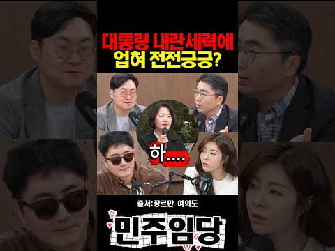 대통령 <strong>내란</strong> 세력에 업혀 전전긍긍? 추미애