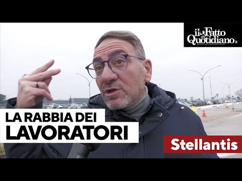 Stellantis, la protesta dei lavoratori a Pomigliano: "Non c'è uno straccio di politica industriale"