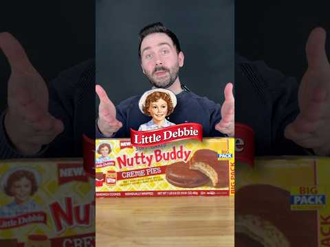 Little Debbie Nutty Buddy Creme Pie #shorts