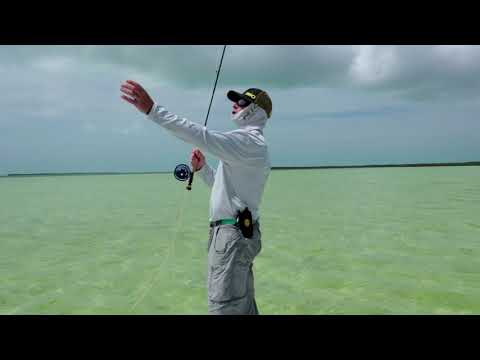 The Ready Position for saltwater fly fishing