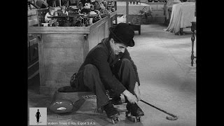 Charlie Chaplin - Modern Times - Roller Skating Scene