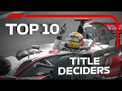 Top 10 F1 Title Deciders