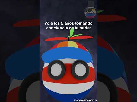 When te das cuenta que existís🤯(Créditos: .g0tare) #shorts #countryballs #humor