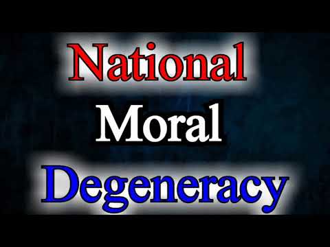 National Moral Degeneracy - Albert N. Martin / Christian Audio Sermons