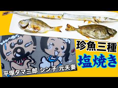 平塚シン子26歳の潜在力が急激に低下【珍魚3種の塩焼き】