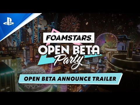 Foamstars - Open Beta Party Announce Trailer | PS5 & PS4 Games