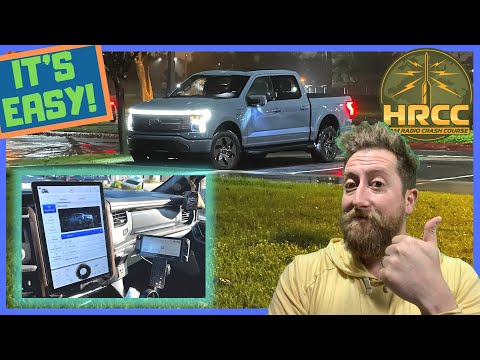How To Install a VHF/UHF Mobile Ham Or GMRS Radio Into A 2023 Ford F-150 Lightning