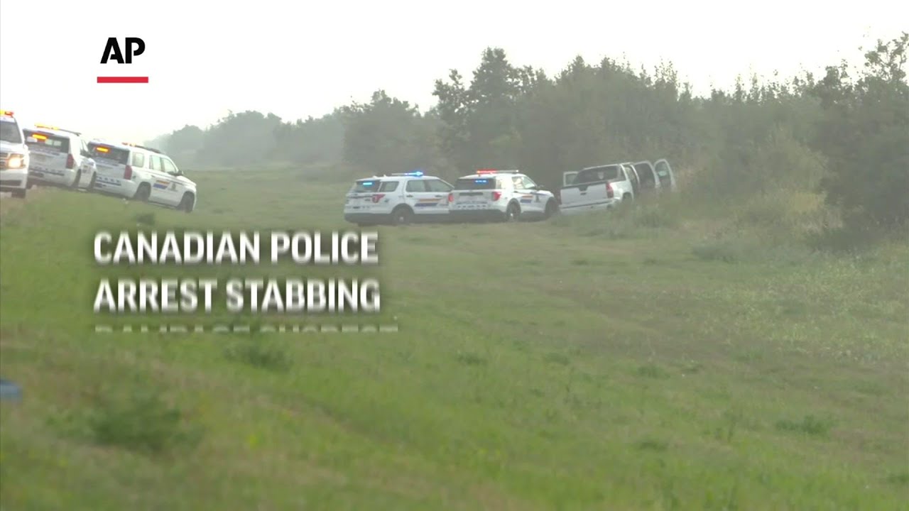 Canadian police arrest stabbing rampage suspect