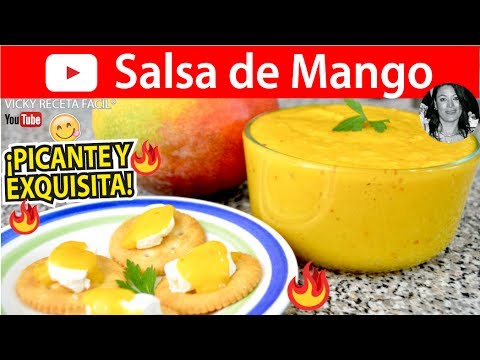 CÓMO HACER SALSA DE MANGO |  Vicky Receta Facil - UCewhO42h_TIKZdntpI-v39g