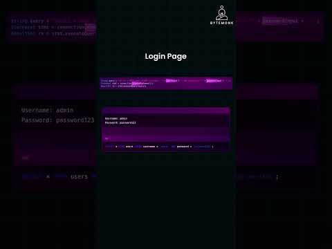 How Hackers Bypass Login Using SQL Injection 💥