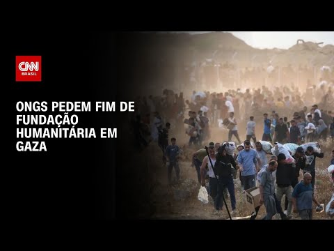 ​Mais de 170 instituições pedem fim do programa de ajuda humanitária em Gaza | CNN 360º