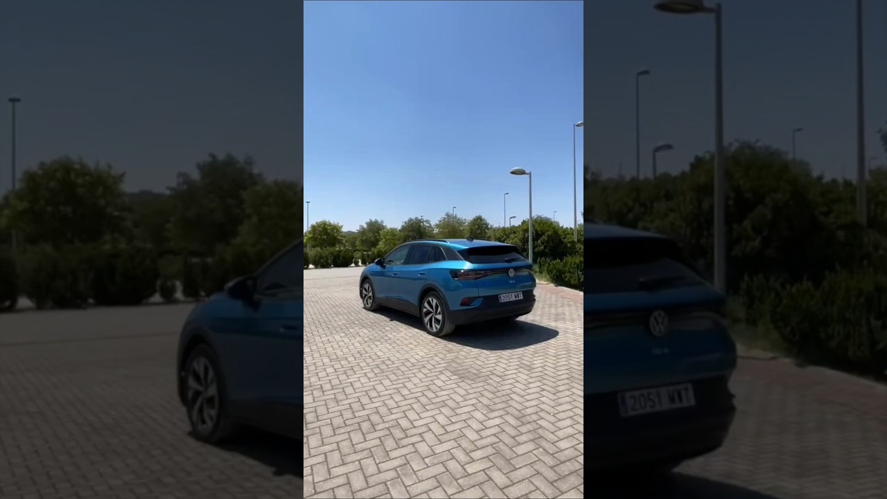 Este Volkswagen es uno de los MEJORES coches ELÉCTRICOS! #vw #vwid4 #coches #motor #electriccar
