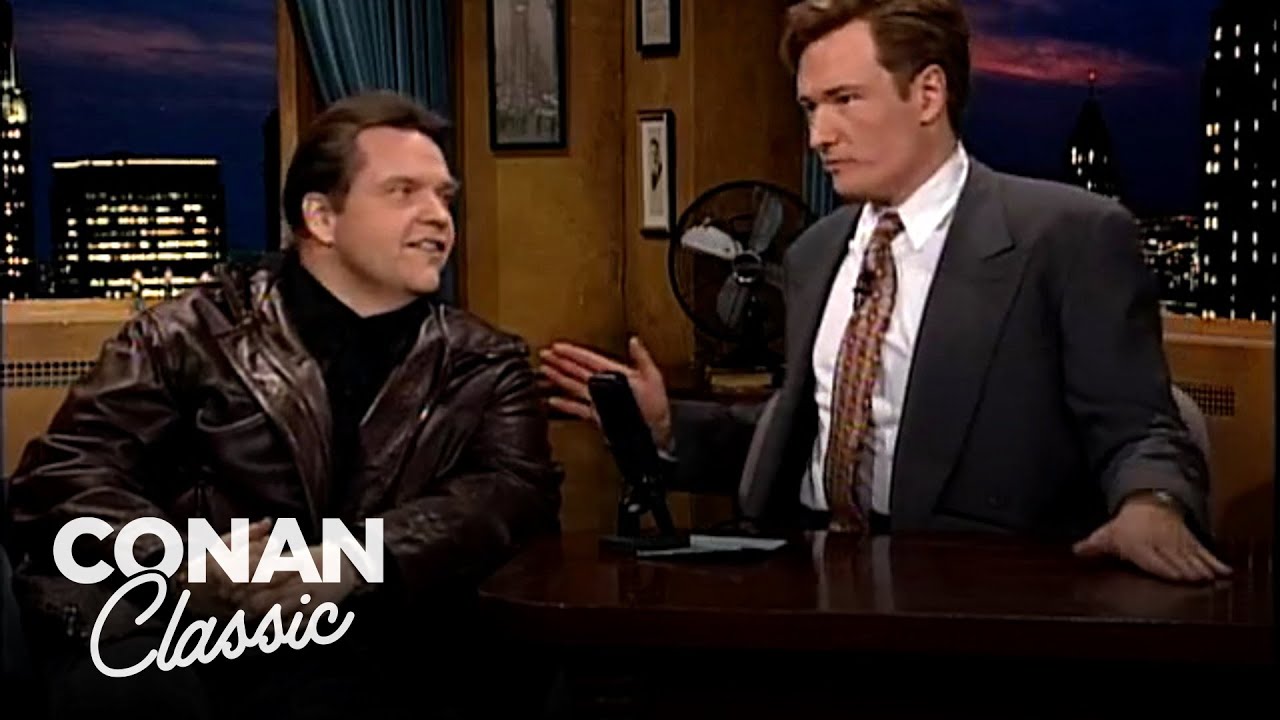Meat Loaf On Phil Rizzuto’s Role In "Paradise By The Dashboard Light"| Late Night with Conan O’Brien