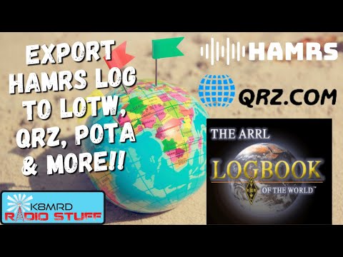 5 steps to export your log from HAMRS to LOTW, QRZ, & POTA