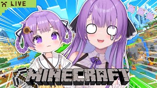 【朝活/Minecraft】親子でマイクラ！乙夏れいファンサーバーを探検！｜ MINECRAFT MORNING STREAM🎮【JP VT