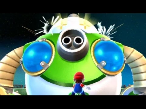 Super Mario Galaxy 2 - 100% Walkthrough Part 10 - Bowser Jr.'s Fearsome Fleet (Mighty Megahammer) - UCg_j7kndWLFZEg4yCqUWPCA