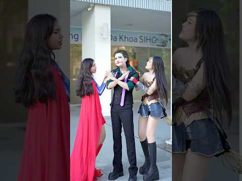 Behind The Scenes Don't Flirt With My Joker Harley's Warning - Trâm Đô #shorts #viralvideo #viral