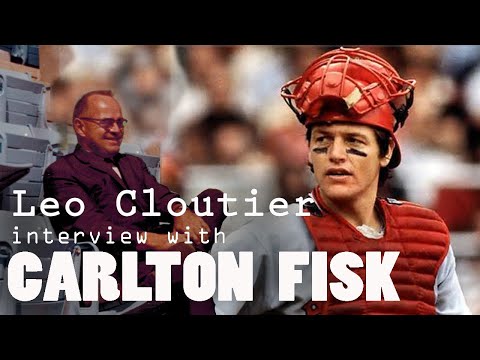 Carlton Fisk - Catcher Boston Red Sox interviewed by Leo Cloutier video clip