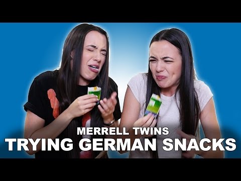 TRYING GERMAN SNACKS - Merrell Twins - UCwtnkRZcvL4bfopzJ-Von8Q