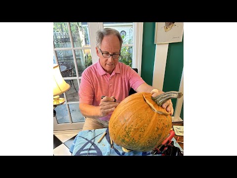 Chronic lymphocytic leukemia survivor enjoys life, pumpkin carving
after clinical trial