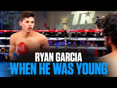 Young ryan garcia dominates in his sixth pro fight | october 14, 2016
