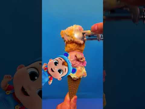 アイスクリームチャレンジ！高く積めるかな？ 🍨 #リトルエンジェル #Shorts