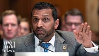 Thumbnail for the video "Watch: Kash Patel Clashes With Senator Over Questions About His Conduct | WSJ News" from WSJ News