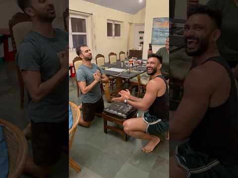 With the boys 🫂❤️ Oil-free & fresh using @deconstruct_skincare