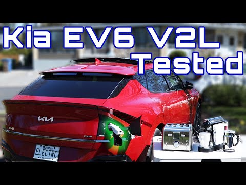 Kia EV6 Vehicle to Load Tested & Explained