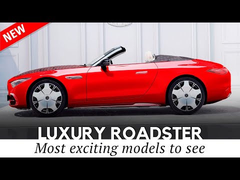 Top 10 New Luxury Roadsters & Sporty Cabriolets for Open-top Motoring