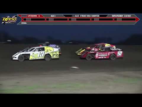 B-Modified | Rapid Speedway | 5-6-2022 - dirt track racing video image