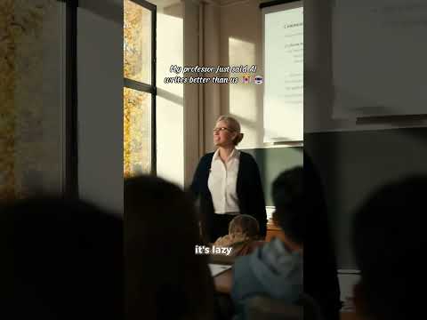 My professor actually told me to use AI for my paper?! 😳🤖📝