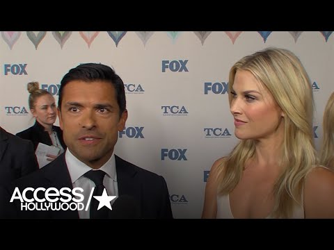 Mark Consuelos & Ali Larter On The Buzz Surrounding Fox's 'Pitch' | Access Hollywood - UCiKGMZZmZXK-RpbKJGXgH3Q