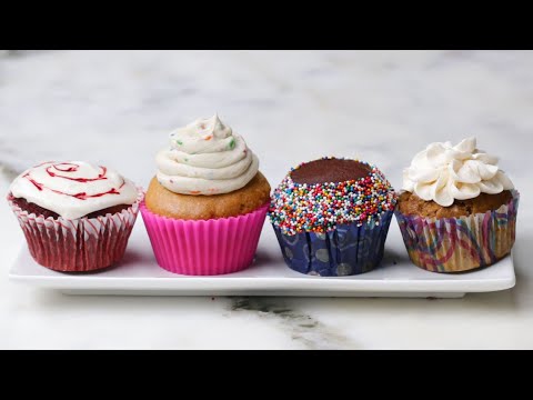 Vegan Cupcakes 4 Ways