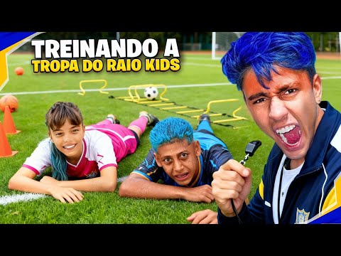 O X2 MAIS IMPORTANTE DA TROPA DO RAIO KIDS! *treinamento e jogo*