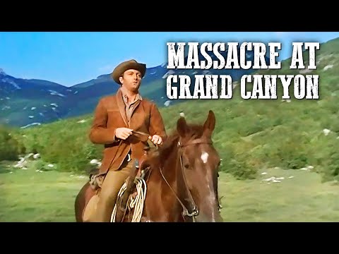 Massacre At Grand Canyon | Spaghetti Western | English