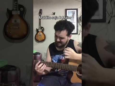 O pior desafio para os iniciantes #musica #musicos #guitar #auladeviolao #guitarra #violão #humor