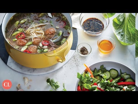 Miso Noodle Soup With Meatballs | Our Favorite Recipes | Cooking Light