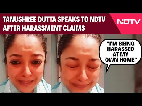 Tanushree Dutta Latest News | Tanushree Dutta Breaks Down In Video: "I'm Being Harassed At..."