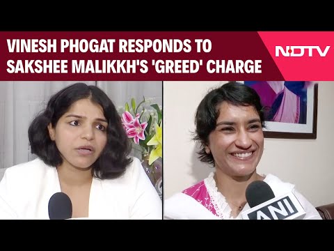 Vinesh Phogat News Today | Sakshee Malikkh's 'Greed' Charge Riles Vinesh Phogat: 'Lalach Achha Hai'"