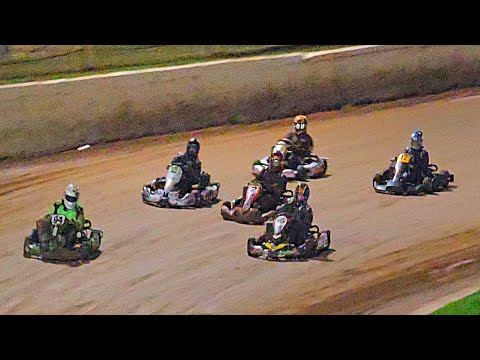 Huntly Speedway - Rotax Dirt Karts - 25/4/25 - dirt track racing video image
