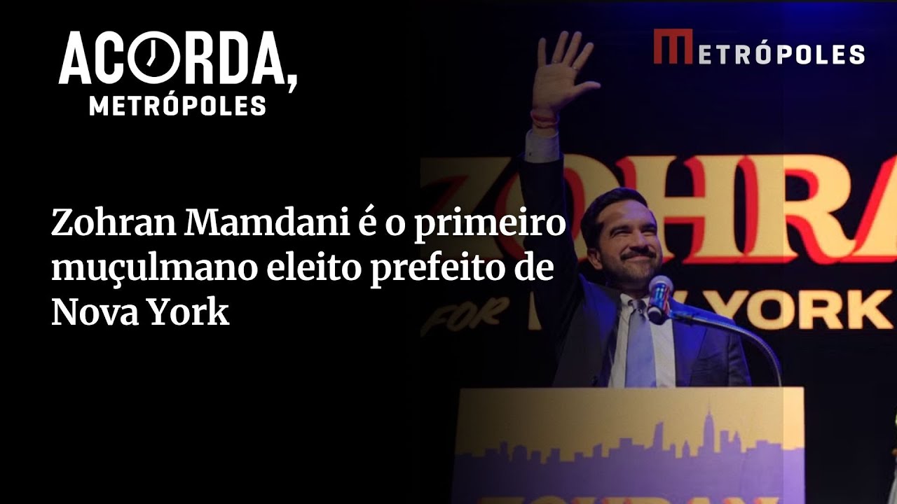 Inimigo de Trump, socialista Zohran Mamdani é eleito prefeito de NY