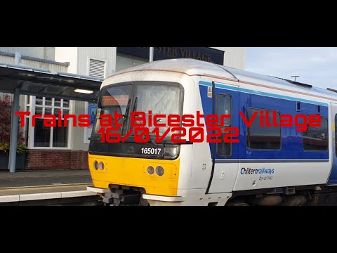 Trains at Bicester Village | 16/01/2022