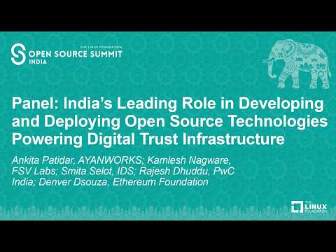 Panel: India’s Leading Role in Developing and... Ankita P, Kamlesh N, Smita S, Rajesh D & Denver D