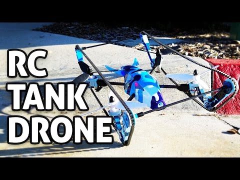 RC Tank + Drone Toy! REVIEW (WLTOYS 2-in-1 w/ FPV Camera Built-in) - UCgyvzxg11MtNDfgDQKqlPvQ