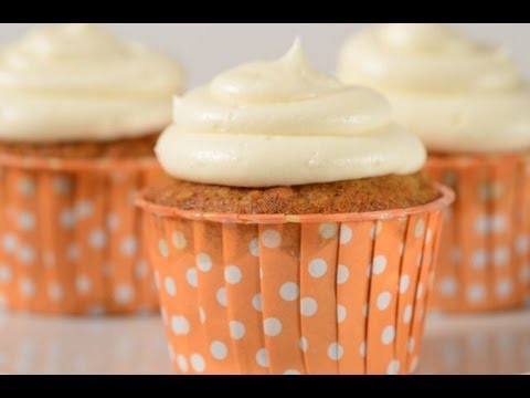 Carrot Cupcakes Recipe Demonstration - Joyofbaking.com - UCFjd060Z3nTHv0UyO8M43mQ