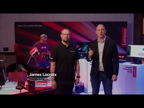 Lenovo Tech World 2023: Racing to Win Demo & AI Device Experience with LDI Plus